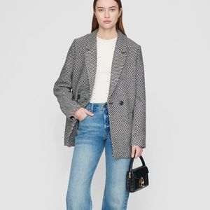 Blazer ANINE BING blazer fishbone boyfriend women’s size small NWT, never worn